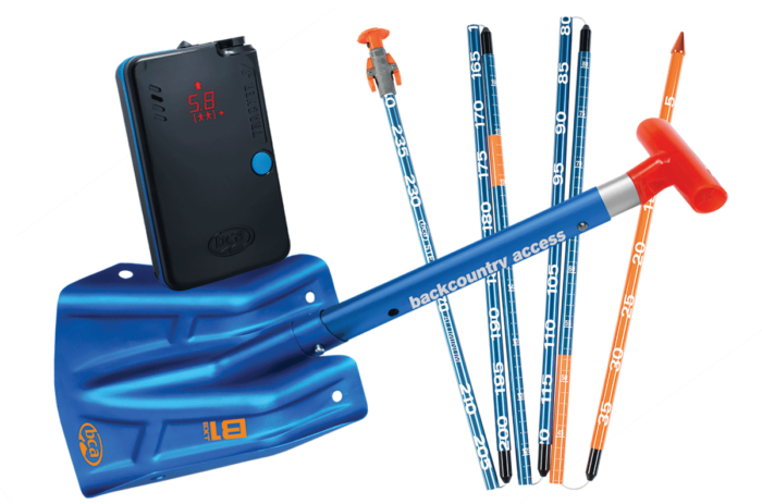 Pala/sonda/artva TS Avalanche Rescue Package